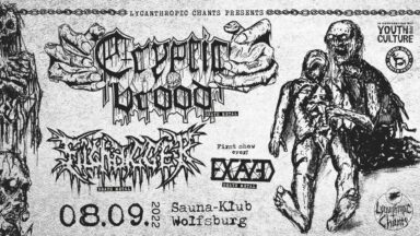 Lycantrophic Chants presents Cryptic Brood, Filthdigger and Excaved
